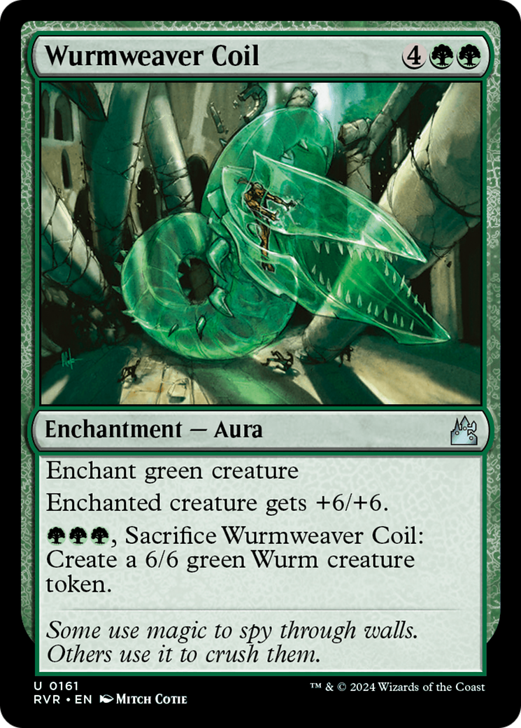 Wurmweaver Coil [Ravnica Remastered] | Mega City Incorporated