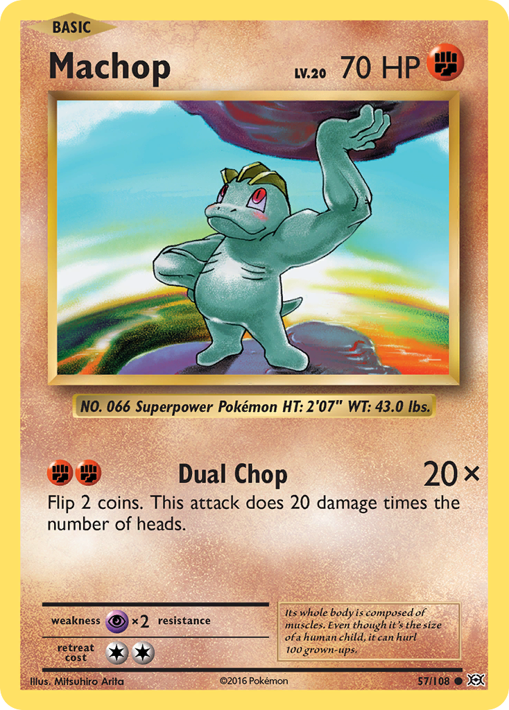 Machop (57/108) [XY: Evolutions] | Mega City Incorporated