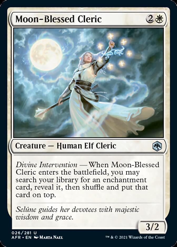 Moon-Blessed Cleric [Dungeons & Dragons: Adventures in the Forgotten Realms] | Mega City Incorporated