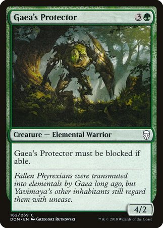 Gaea's Protector [Dominaria] | Mega City Incorporated