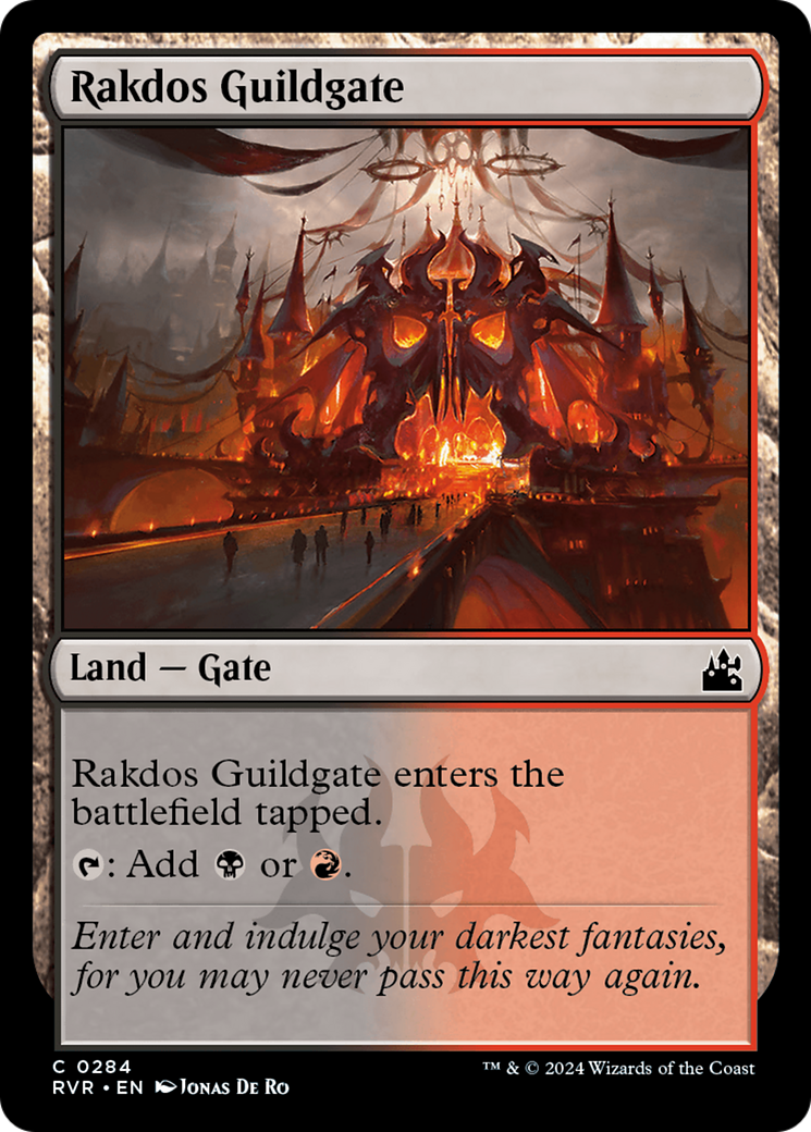 Rakdos Guildgate [Ravnica Remastered] | Mega City Incorporated