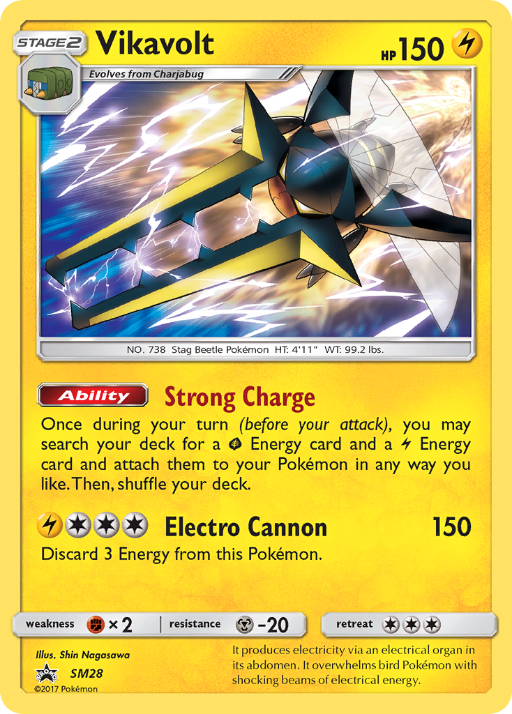 Vikavolt (SM28) [Sun & Moon: Black Star Promos] | Mega City Incorporated