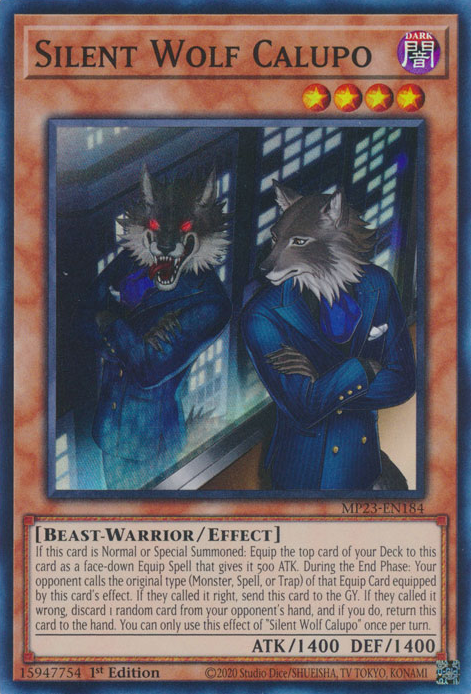 Silent Wolf Calupo [MP23-EN184] Super Rare | Mega City Incorporated