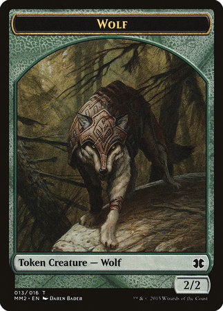 Wolf Token [Modern Masters 2015 Tokens] | Mega City Incorporated