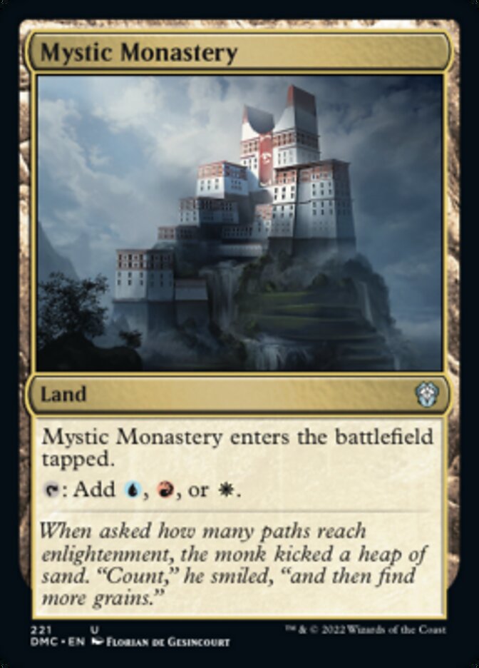 Mystic Monastery [Dominaria United Commander] | Mega City Incorporated