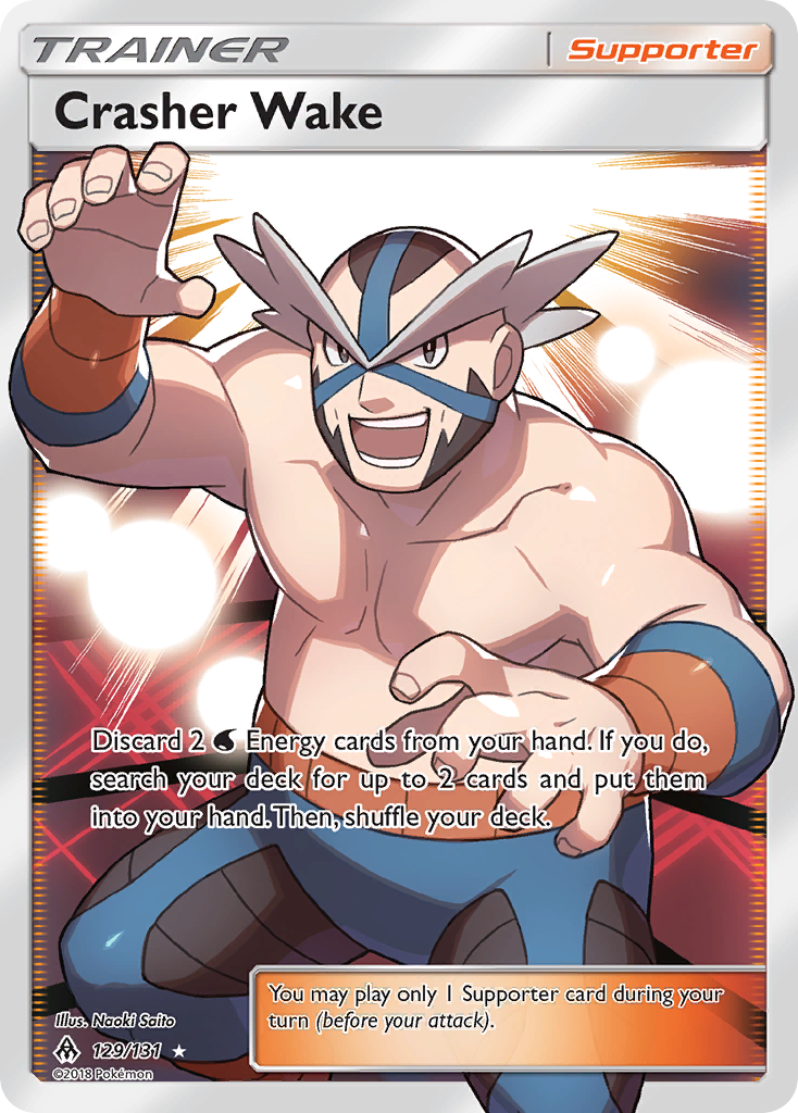 Crasher Wake (129/131) [Sun & Moon: Forbidden Light] | Mega City Incorporated