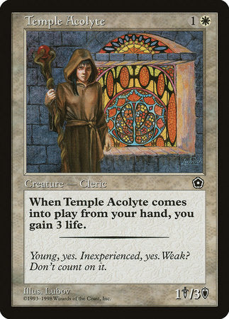 Temple Acolyte [Portal Second Age] | Mega City Incorporated