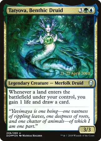 Tatyova, Benthic Druid [Dominaria Promos] | Mega City Incorporated