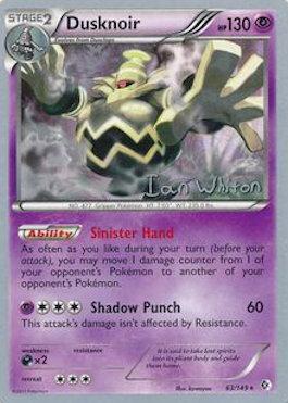Dusknoir (63/149) (American Gothic - Ian Whiton) [World Championships 2013] | Mega City Incorporated
