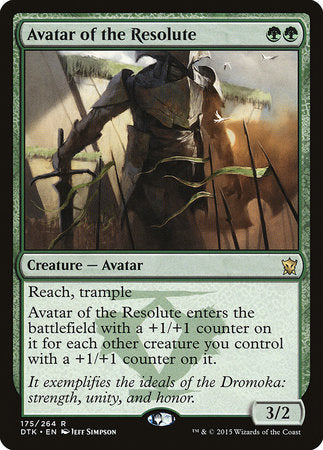 Avatar of the Resolute [Dragons of Tarkir] | Mega City Incorporated