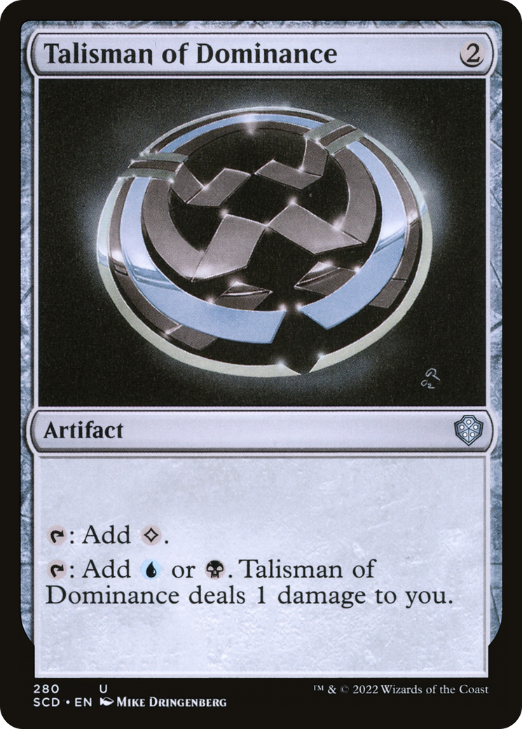 Talisman of Dominance [Starter Commander Decks] | Mega City Incorporated