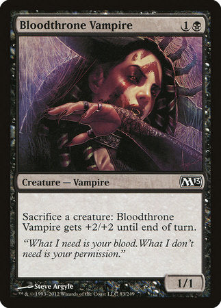 Bloodthrone Vampire [Magic 2013] | Mega City Incorporated