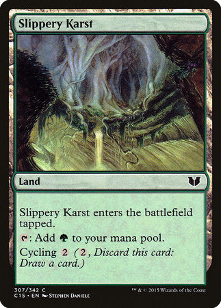 Slippery Karst [Commander 2015] | Mega City Incorporated