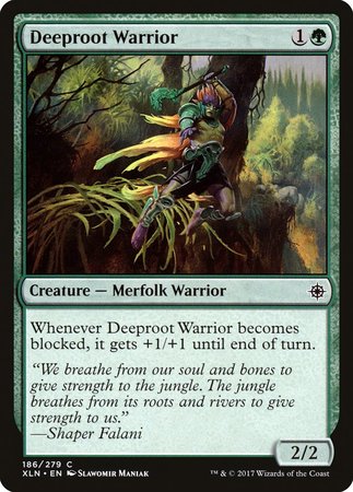 Deeproot Warrior [Ixalan] | Mega City Incorporated