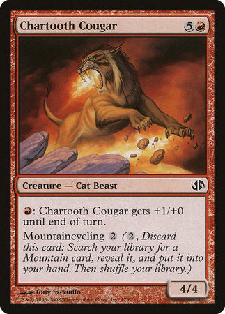 Chartooth Cougar [Duel Decks: Jace vs. Chandra] | Mega City Incorporated