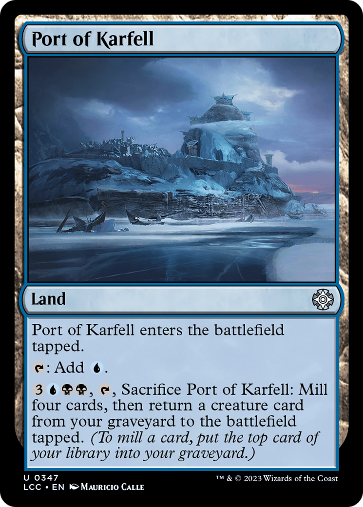 Port of Karfell [The Lost Caverns of Ixalan Commander] | Mega City Incorporated