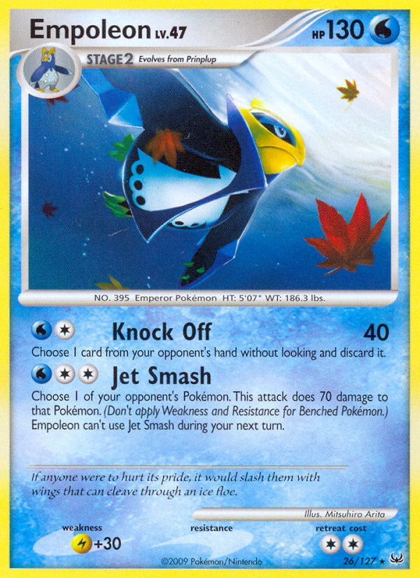 Empoleon (26/127) [Platinum: Base Set] | Mega City Incorporated