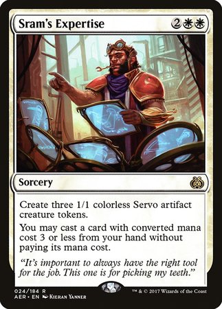 Sram's Expertise [Aether Revolt] | Mega City Incorporated