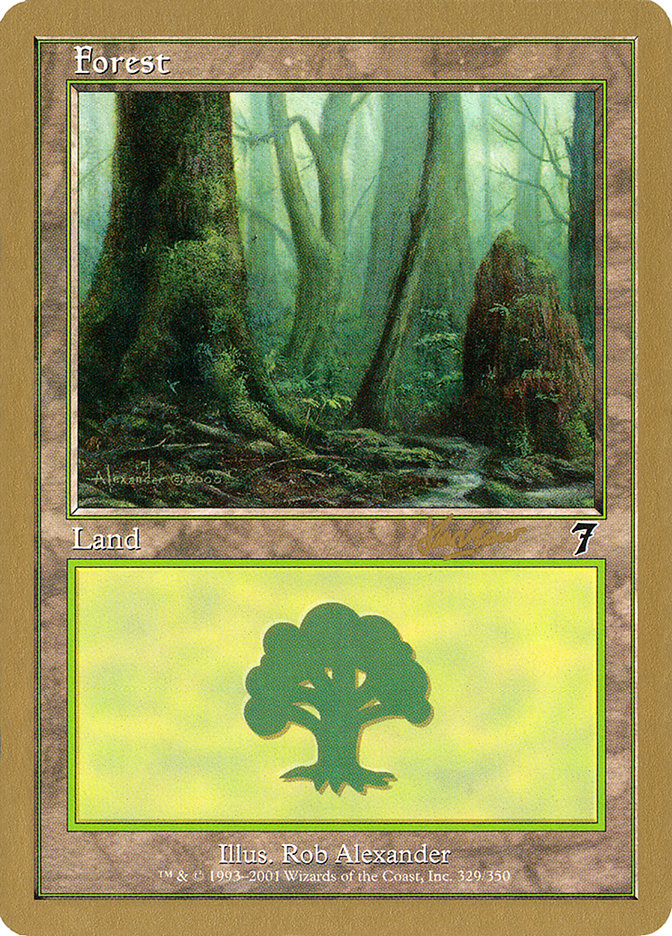 Forest (329) (Sim Han How) [World Championship Decks 2002] | Mega City Incorporated