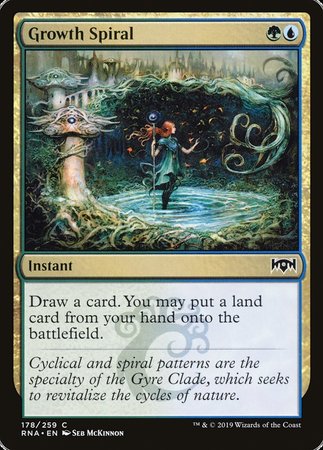 Growth Spiral [Ravnica Allegiance] | Mega City Incorporated