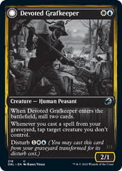 Devoted Grafkeeper // Departed Soulkeeper [Innistrad: Double Feature] | Mega City Incorporated