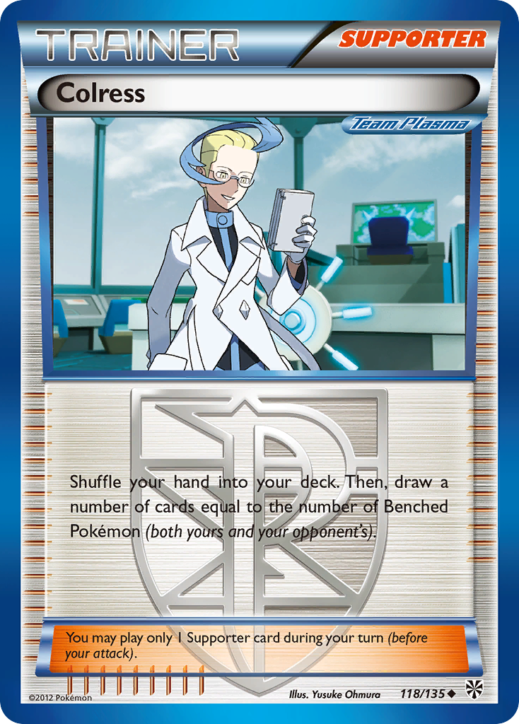 Colress (118/135) [Black & White: Plasma Storm] | Mega City Incorporated