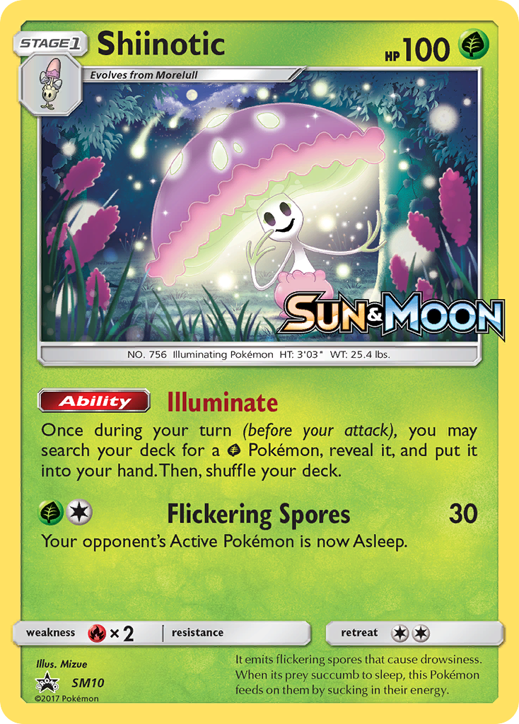 Shiinotic (SM10) [Sun & Moon: Black Star Promos] | Mega City Incorporated