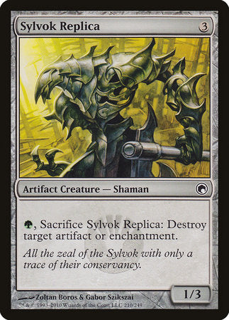 Sylvok Replica [Scars of Mirrodin] | Mega City Incorporated