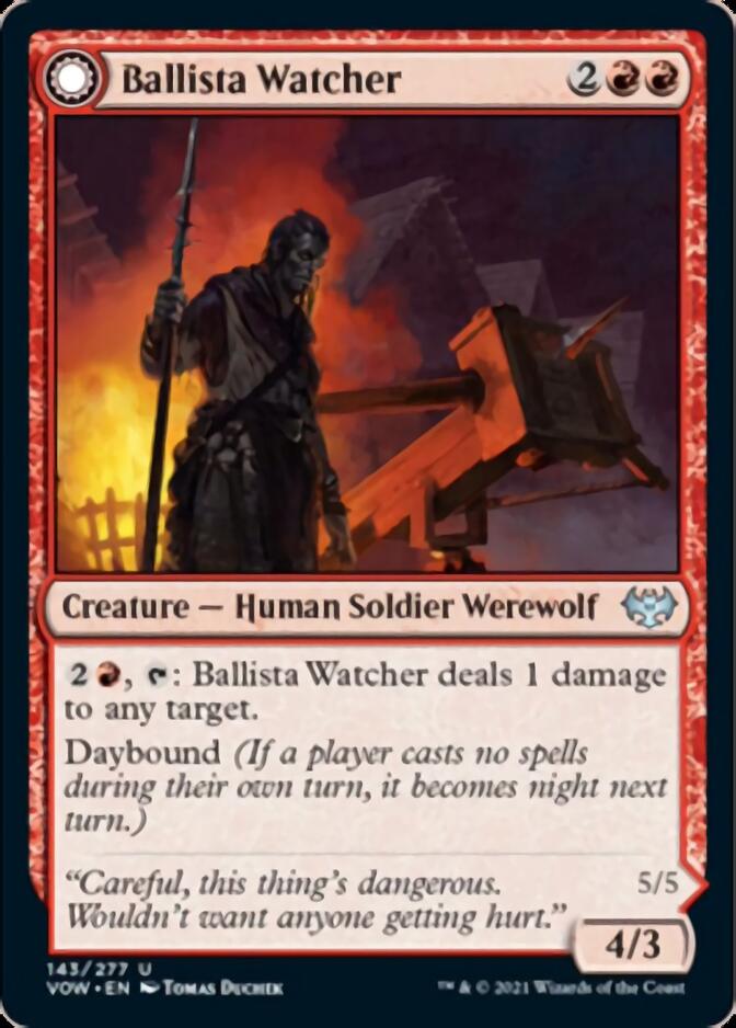 Ballista Watcher // Ballista Wielder [Innistrad: Crimson Vow] | Mega City Incorporated