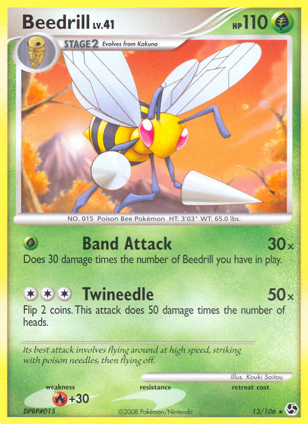 Beedrill (13/106) [Diamond & Pearl: Great Encounters] | Mega City Incorporated