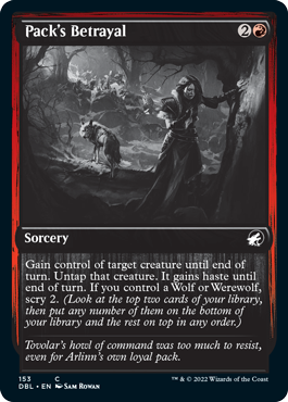 Pack's Betrayal [Innistrad: Double Feature] | Mega City Incorporated