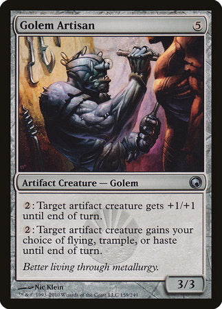 Golem Artisan [Scars of Mirrodin] | Mega City Incorporated