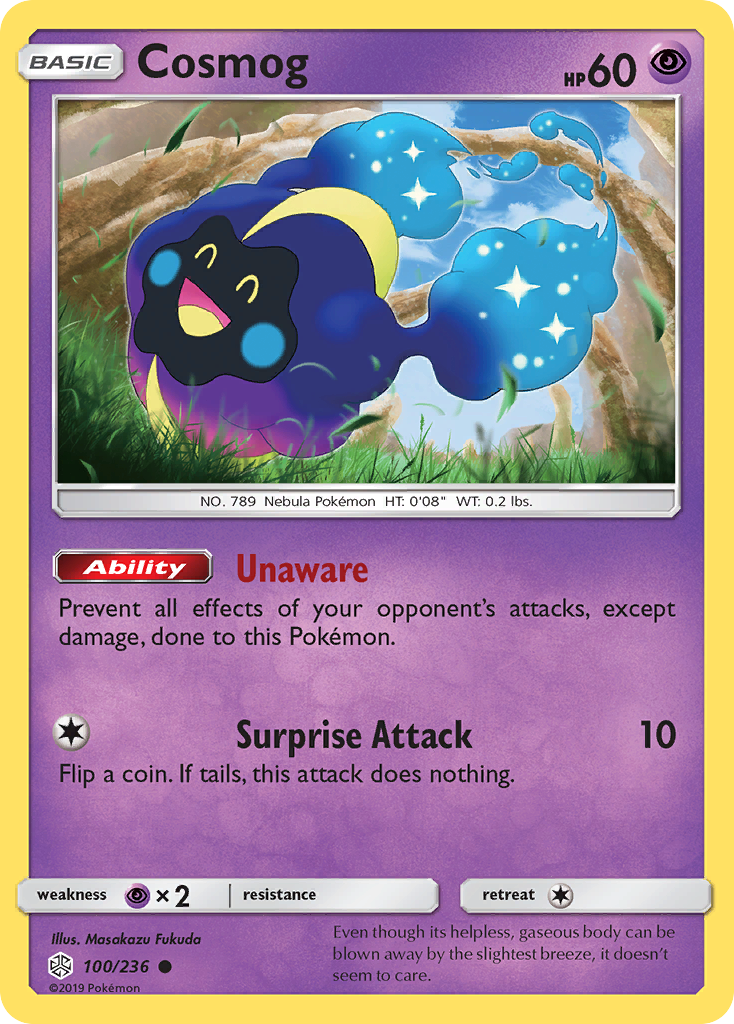 Cosmog (100/236) [Sun & Moon: Cosmic Eclipse] | Mega City Incorporated