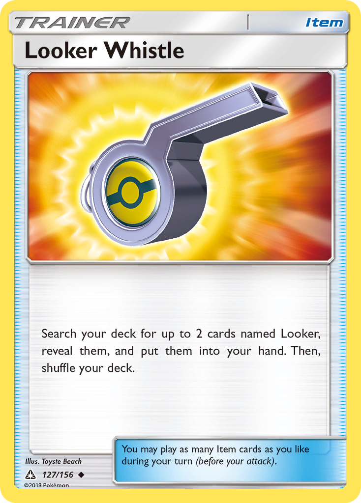 Looker Whistle (127/156) [Sun & Moon: Ultra Prism] | Mega City Incorporated