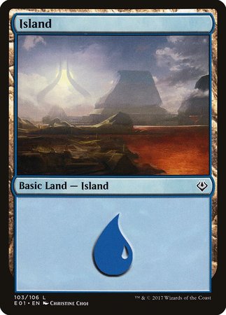 Island (103) [Archenemy: Nicol Bolas] | Mega City Incorporated