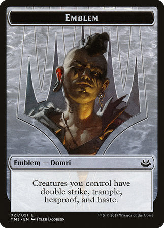 Emblem - Domri Rade [Modern Masters 2017 Tokens] | Mega City Incorporated