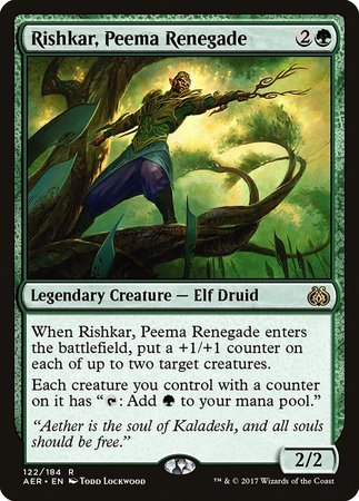 Rishkar, Peema Renegade [Aether Revolt] | Mega City Incorporated