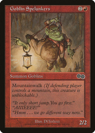 Goblin Spelunkers [Urza's Saga] | Mega City Incorporated