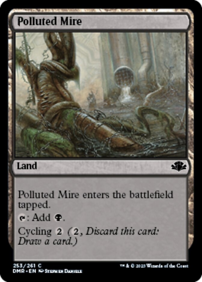 Polluted Mire [Dominaria Remastered] | Mega City Incorporated