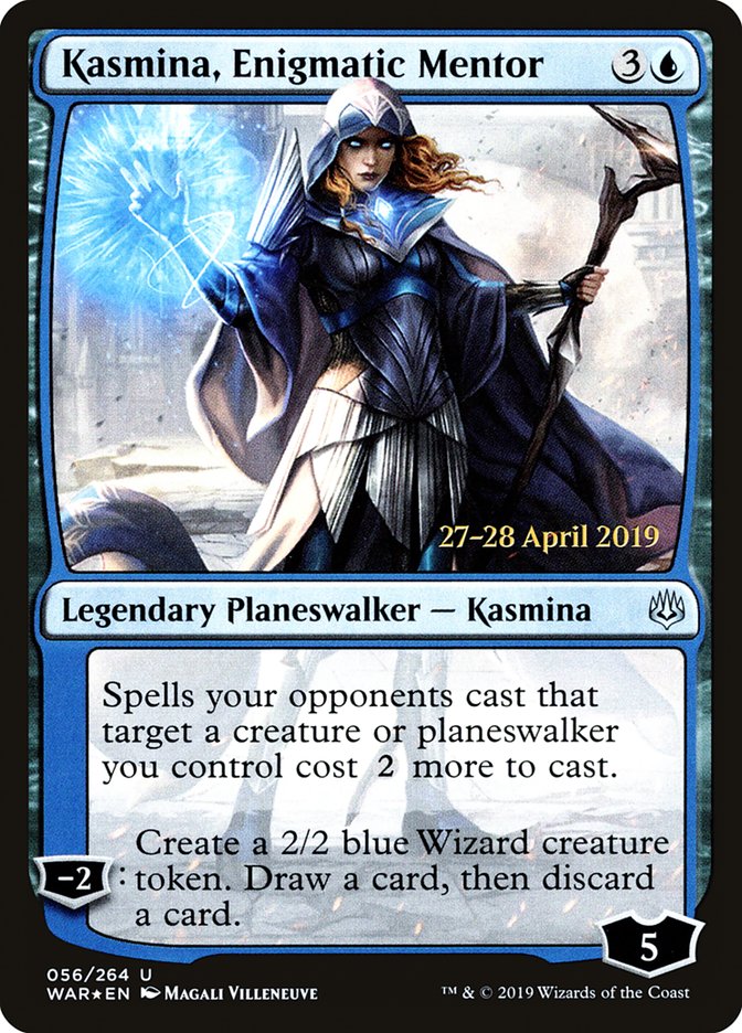 Kasmina, Enigmatic Mentor  [War of the Spark Prerelease Promos] | Mega City Incorporated