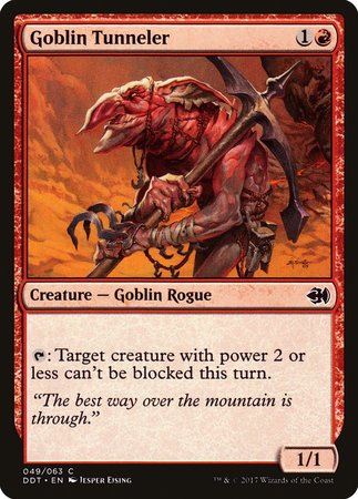 Goblin Tunneler [Duel Decks: Merfolk vs. Goblins] | Mega City Incorporated