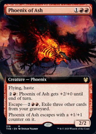 Phoenix of Ash (Extended Art) [Theros Beyond Death] | Mega City Incorporated