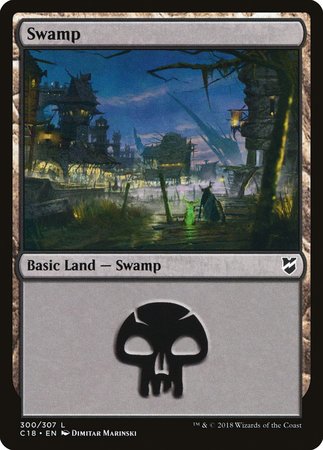 Swamp (300) [Commander 2018] | Mega City Incorporated