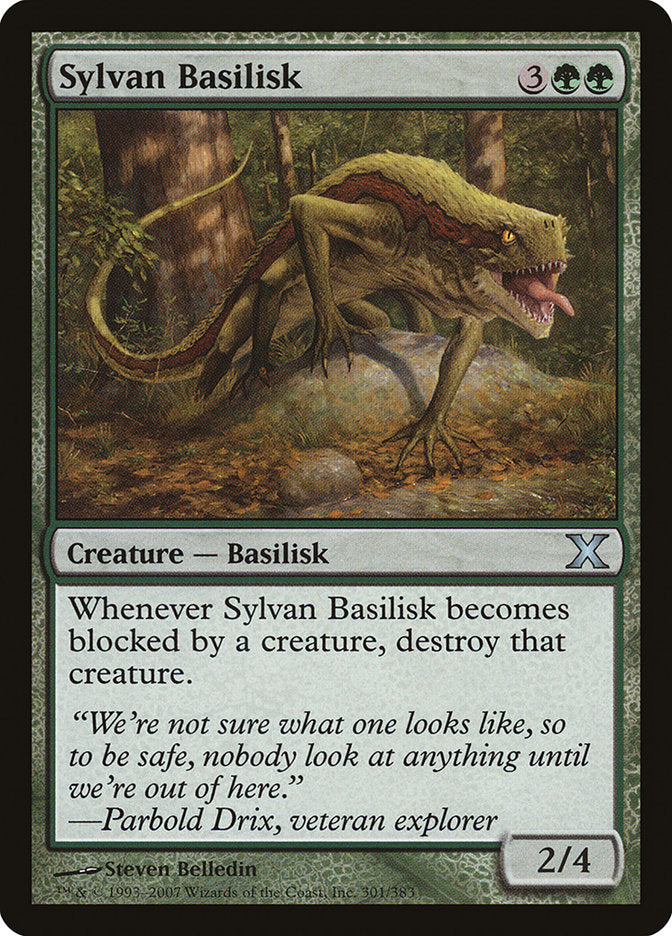 Sylvan Basilisk [Tenth Edition] | Mega City Incorporated