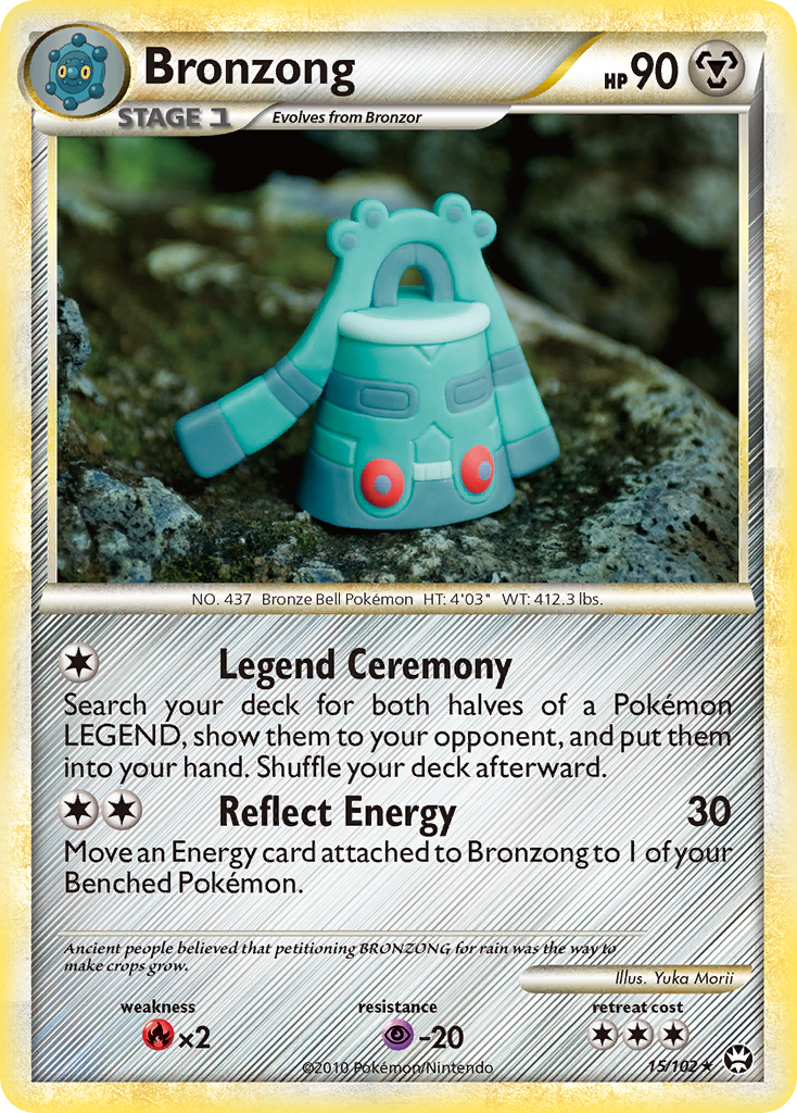 Bronzong (15/102) [HeartGold & SoulSilver: Triumphant] | Mega City Incorporated