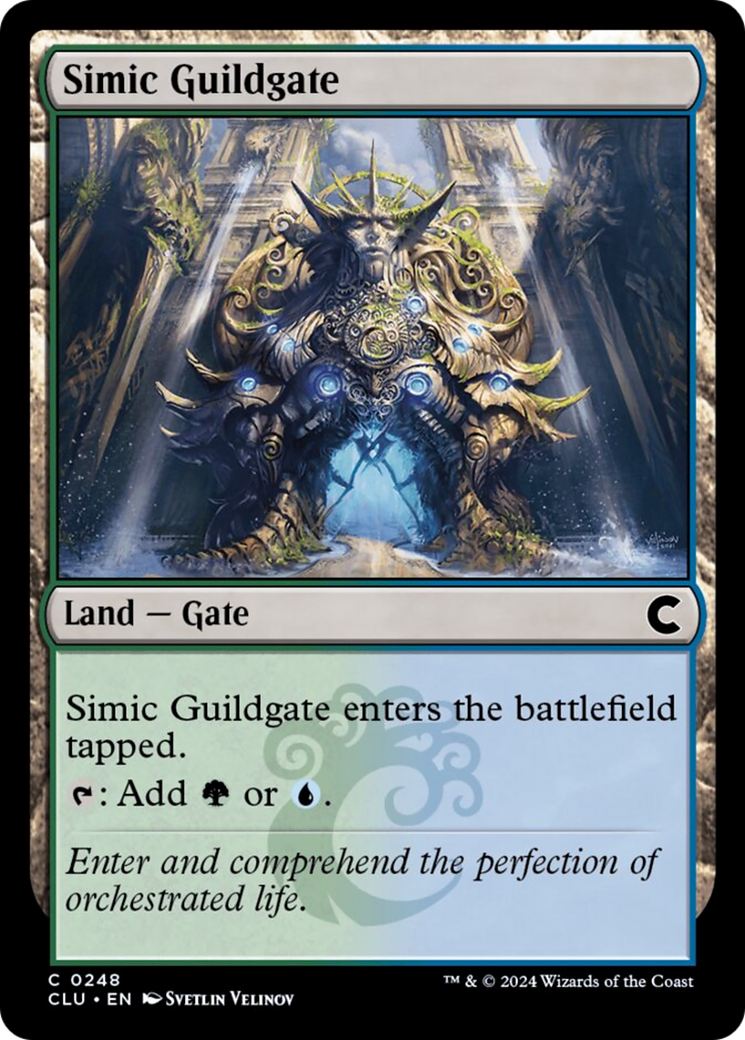 Simic Guildgate [Ravnica: Clue Edition] | Mega City Incorporated