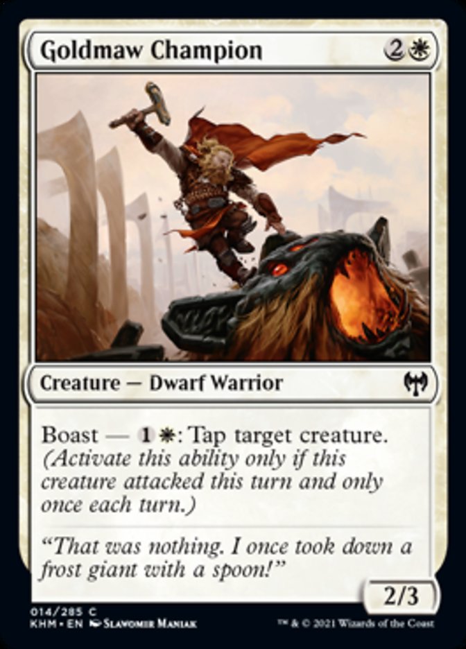 Goldmaw Champion [Kaldheim] | Mega City Incorporated