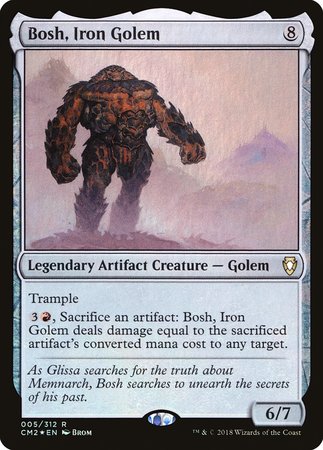 Bosh, Iron Golem [Commander Anthology Volume II] | Mega City Incorporated