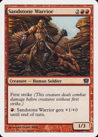 Sandstone Warrior [Ninth Edition] | Mega City Incorporated
