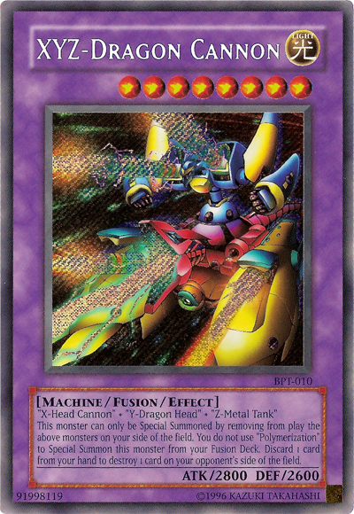 XYZ-Dragon Cannon [BPT-010] Secret Rare | Mega City Incorporated